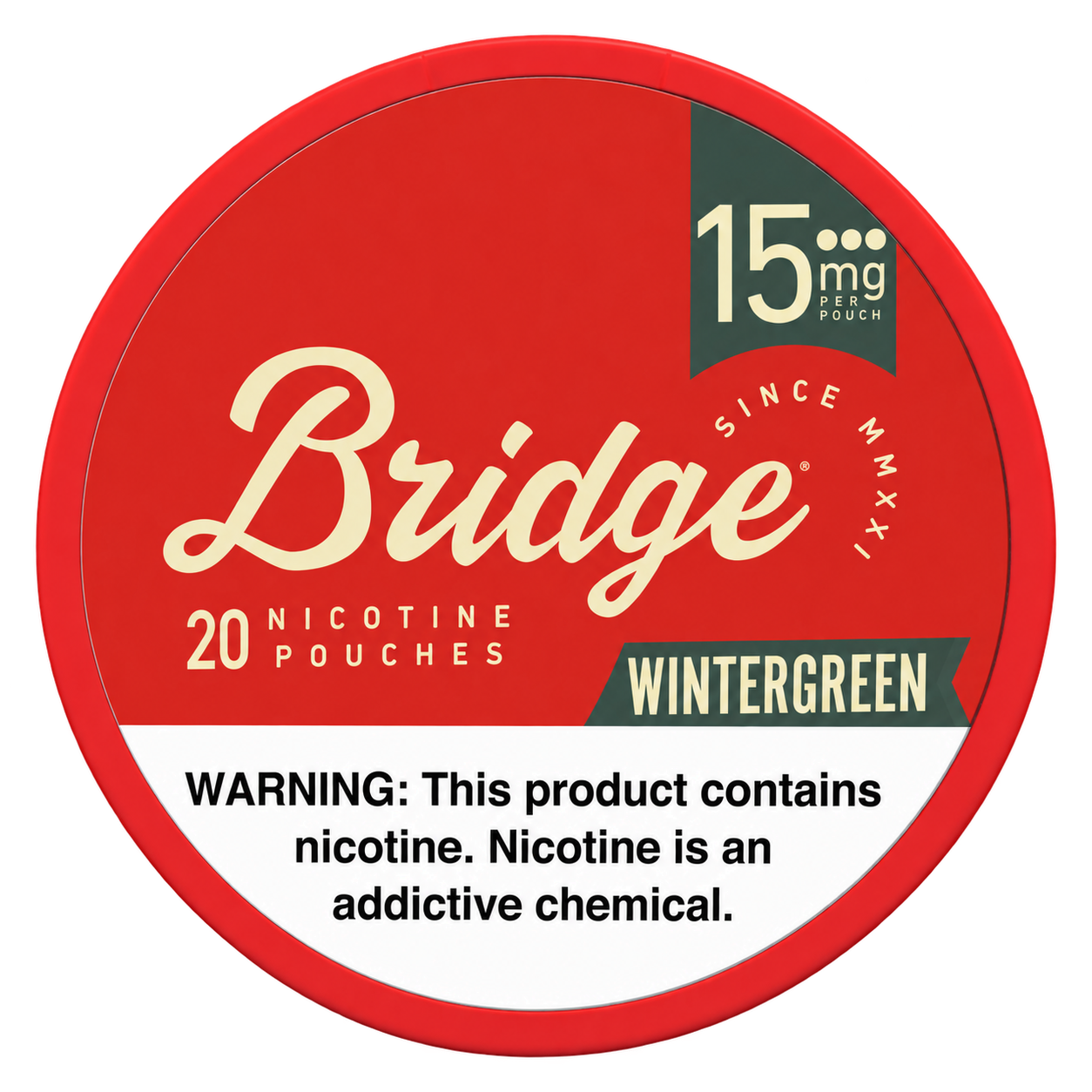 Bridge Wintergreen 15mg