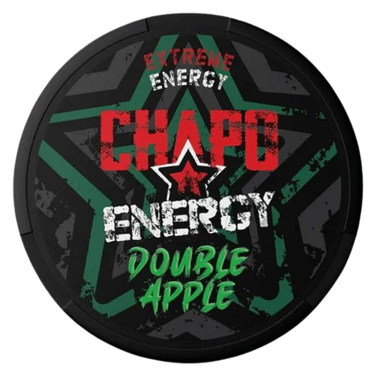 Chapo White Double Apple Caffeine Pouches