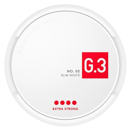 G.3 Extra Strong Slim White