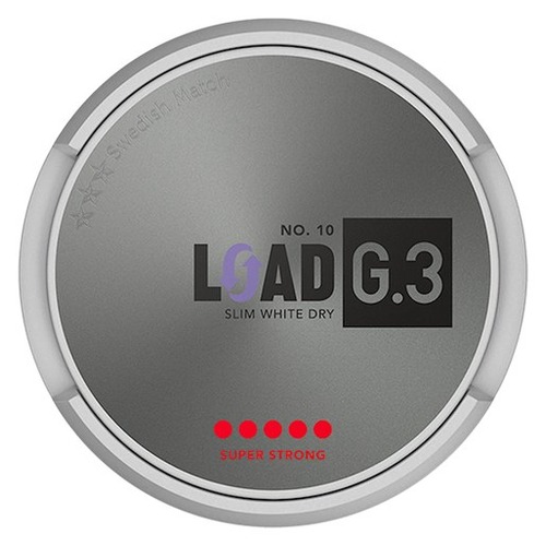 G.3 LOAD Super Strong Slim White Dry