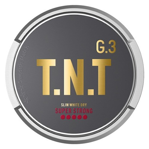 G.3 T.N.T Extra Strong Slim White