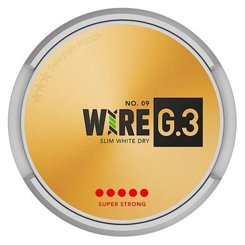G.3 WIRE Super Strong Slim White Dry