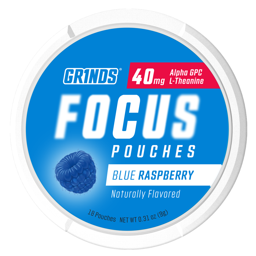 Grinds Blue Raspberry Focus