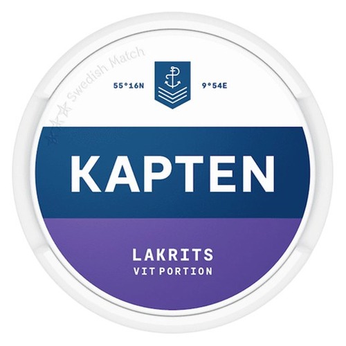 Kapten Lakrits White