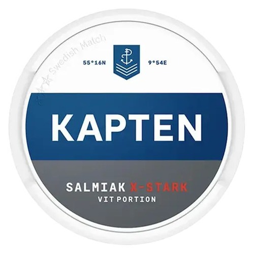 Kapten Salmiak X-Strong White