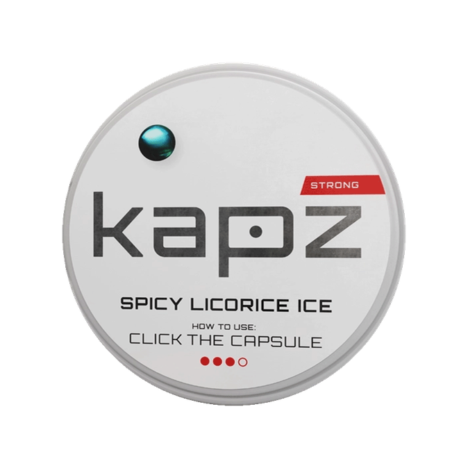 Kapz Spicy Licorice Ice Strong Mini