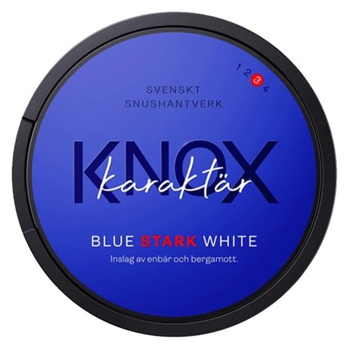 Knox Karaktär Blue Strong White