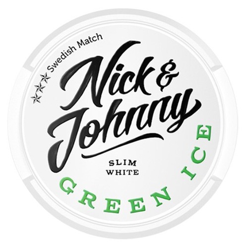 Nick & Johnny Green Ice Strong Slim White