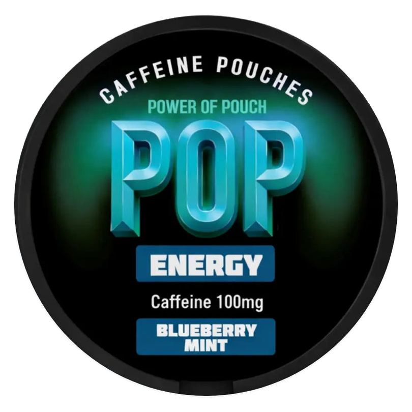 POP Blueberry Mint Caffeine Pouches