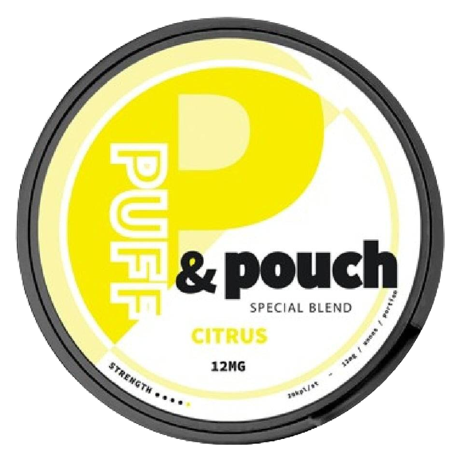 Puff & Pouch Strong Citrus