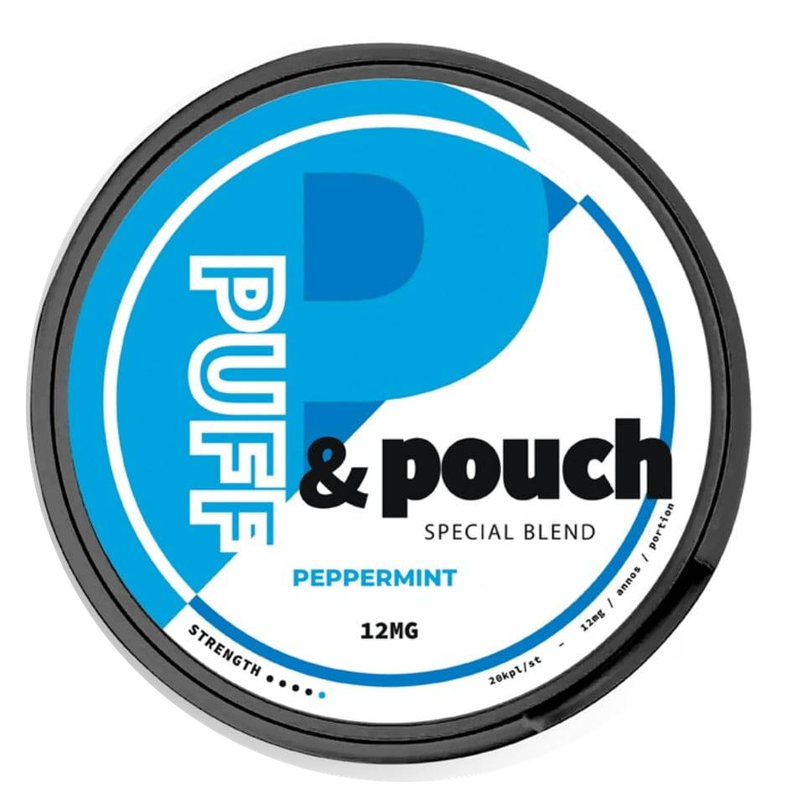 Puff & Pouch Strong Peppermint