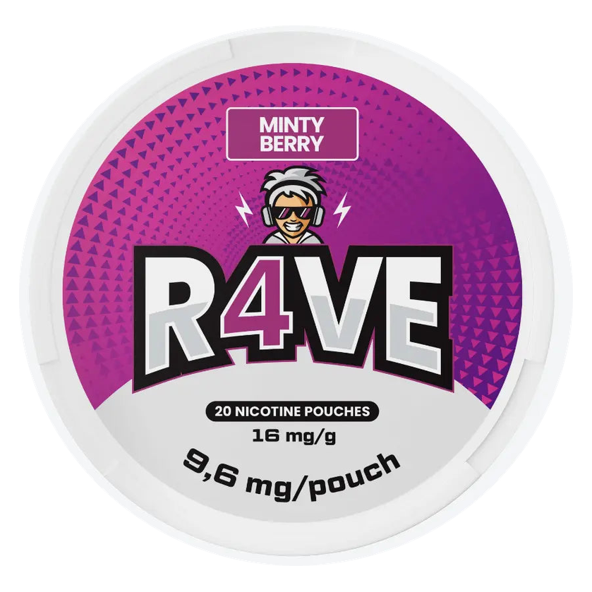 R4VE Minty Berry 10mg