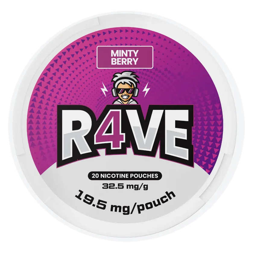 R4VE Minty Berry 20mg