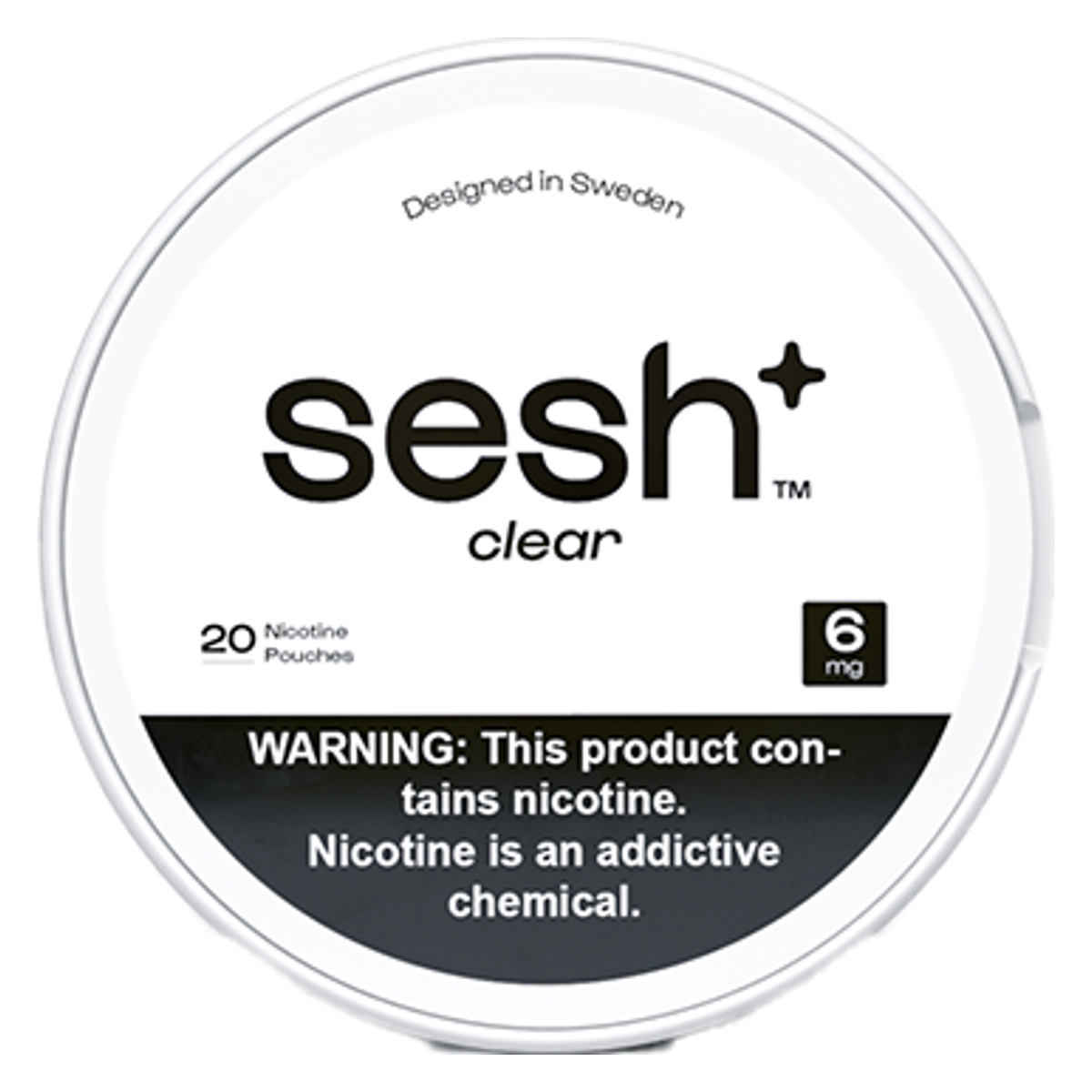 Sesh+ Clear 6mg