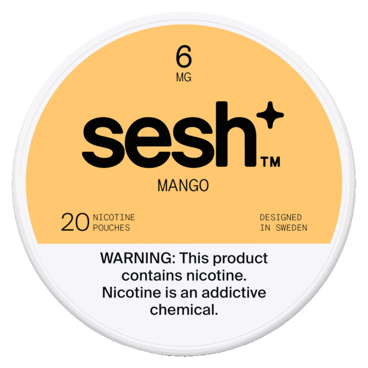 Sesh+ Mango 6mg