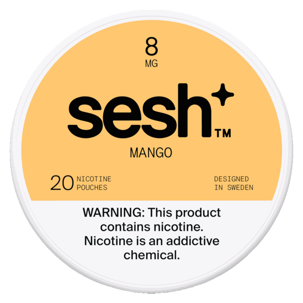 Sesh+ Mango 8mg