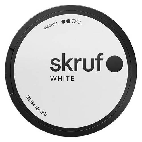 Skruf No. 25 Original Slim White