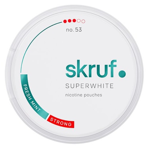 Skruf Super White No. 53 Fresh Mint Strong