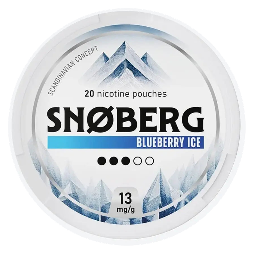 Snøberg Blueberry Ice Medium