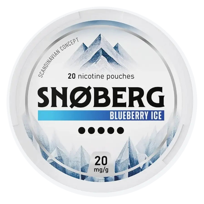 Snøberg Blueberry Ice Strong
