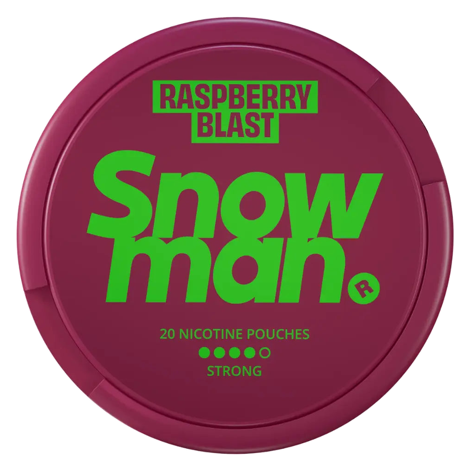 SNOWMAN Raspberry Blast 12mg