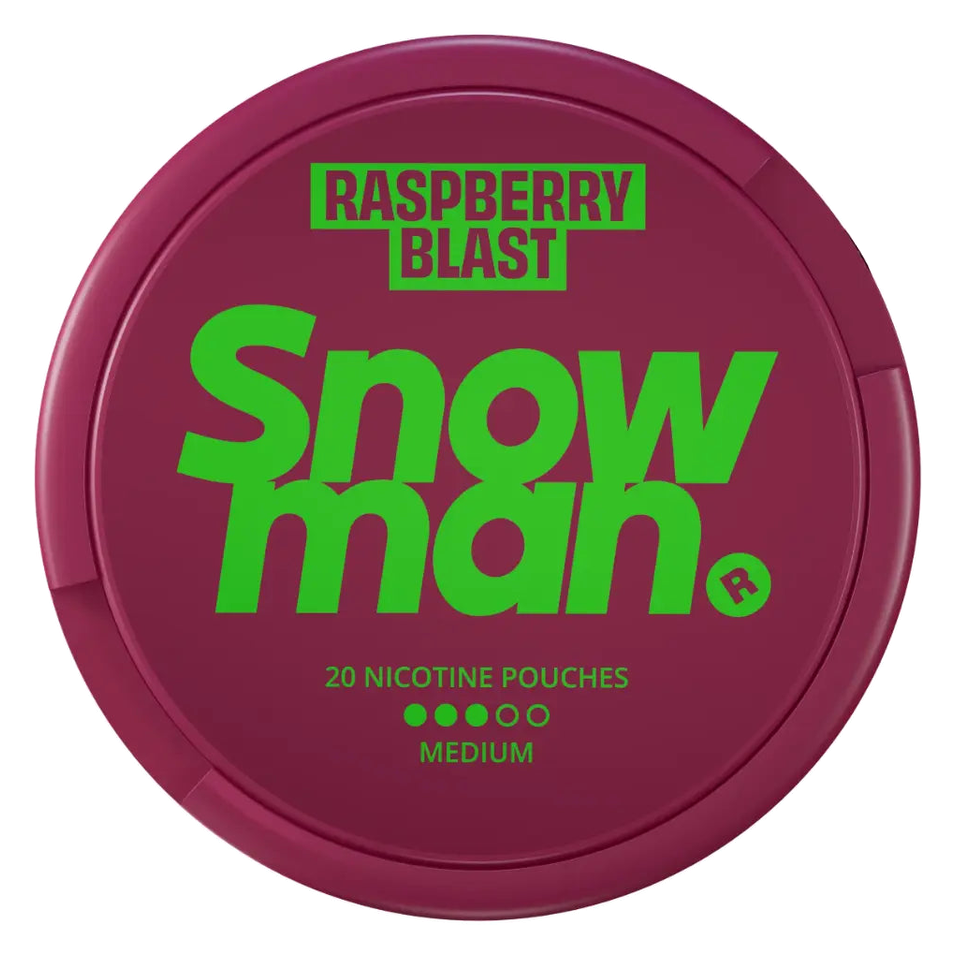SNOWMAN Raspberry Blast 9mg