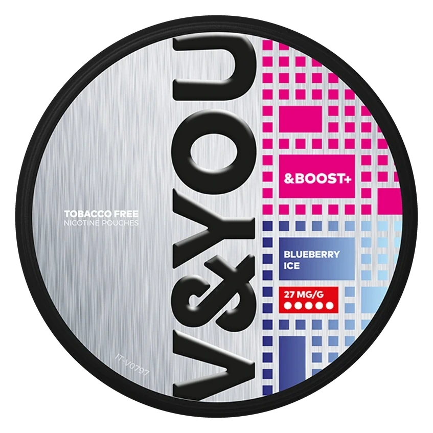 V&YOU Boost+ Blueberry Ice