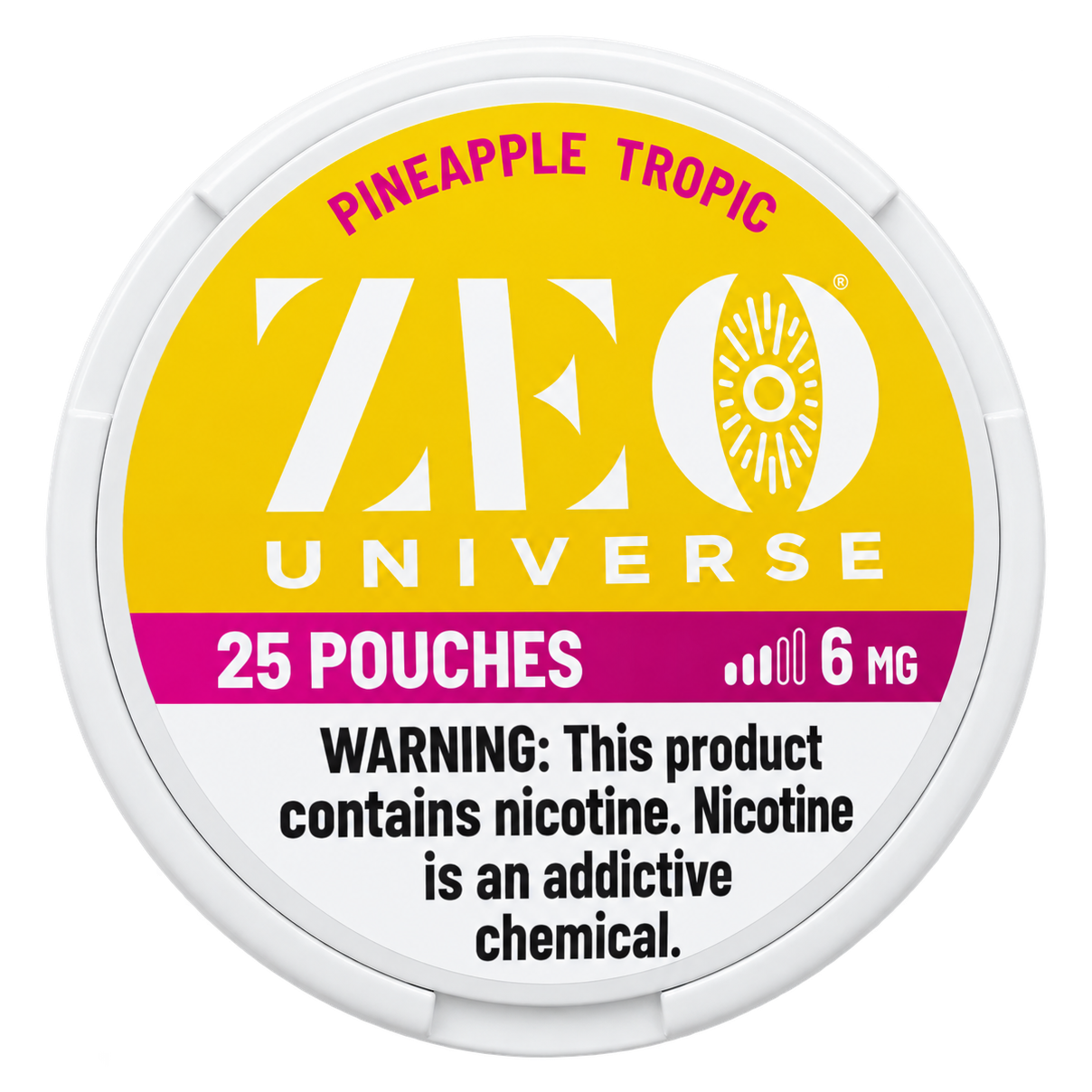 ZEO Universe Pineapple Tropic 6mg