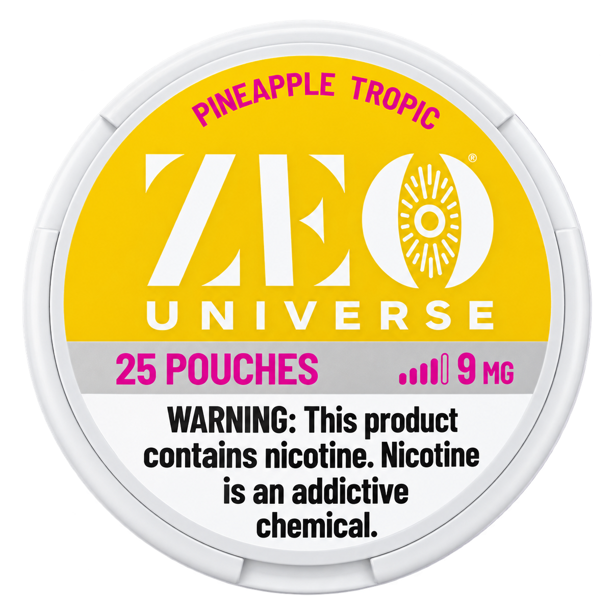 ZEO Universe Pineapple Tropic 9mg